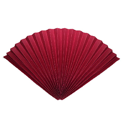 Веер-гармошка 160г/м 70 см, бордовый